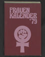Frauenkalender '79